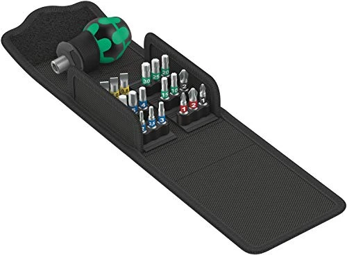 Wera Kraftform Kompakt Stubby 1 Bit Set – 19-Piece (05057471001)