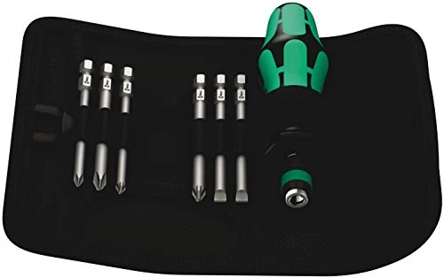 Wera KK 40 Kraftform Bitholding 7-Pc Bit Set (JB-WER-05059298001)