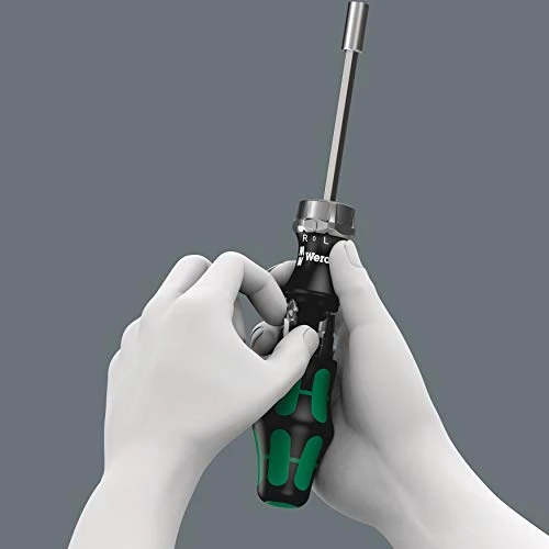 Wera Kraftform Kompakt 27 RA Ratcheting Screwdriver with Bits (05073661002) — product image 4