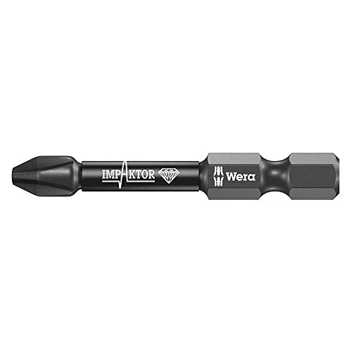 Wera 851/4 Insert Bit Phillips PH2 1/4" SAE/Metric (05073956001)