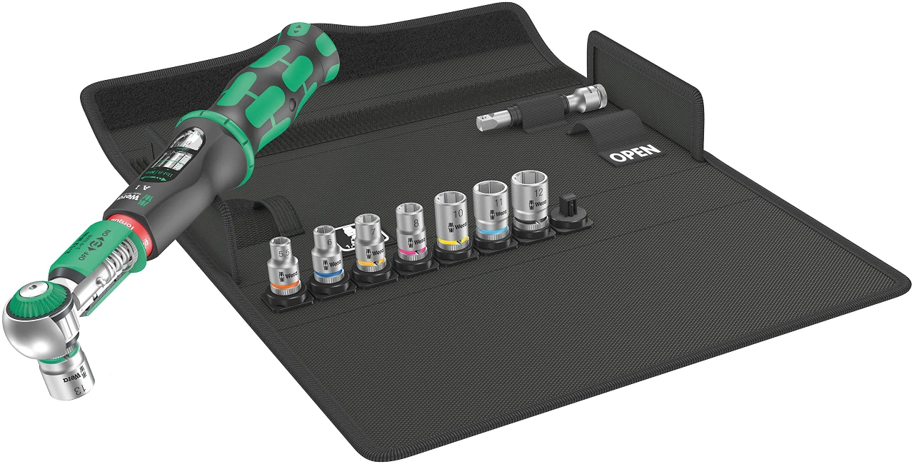 Wera Safe-Torque A 1 Set 1 Torque Wrench Set 1/4″ (05075830001)