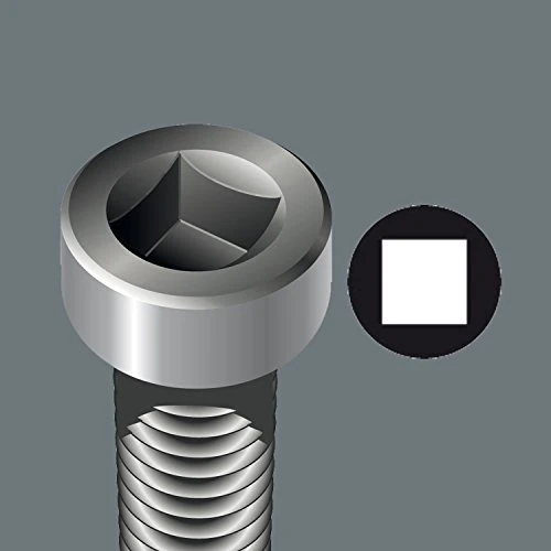 Wera 168 i SB VDE Insulated Square-Socket Screwdriver 1×2×100 mm (JB-WER-05100025001) — product image 3