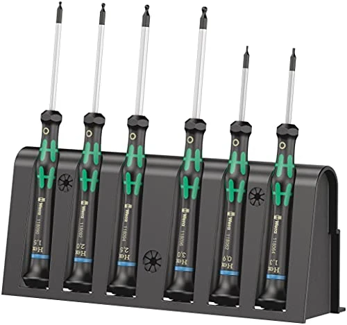 Wera Micro Ball-Head Hexagon Screwdriver Set (05118156001)