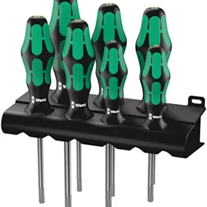 Wera 367/7 Torx HF Kraftform Plus Screwdriver Set (05223161001)