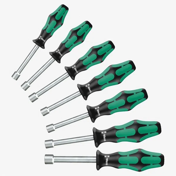 Wera 395 HO/7 SZ Nutdriver Set – 7-Piece (05345230001) (JB-WER-05345230001)