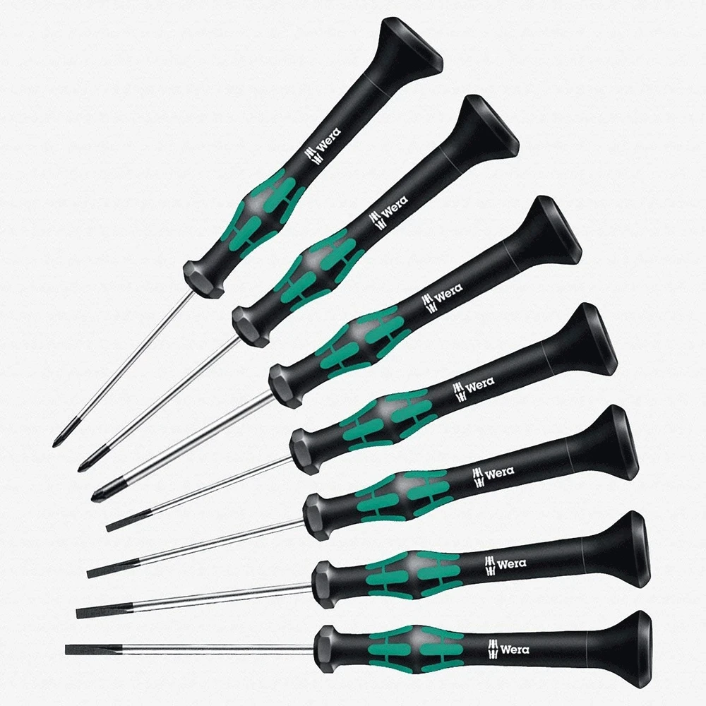 Wera Micro Slotted & Phillips Screwdriver Set 7-Piece (05345271001)