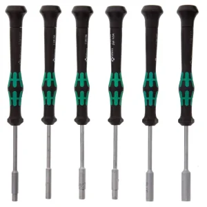 Wera Micro Nutdriver Set 8-Piece 3/32–1/4″ (05345279001)