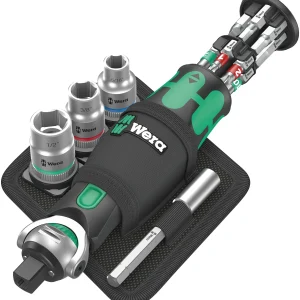 Wera Zyklop Pocket Set Imperial 2 – 18-Piece Ratchet Set (05004283001)
