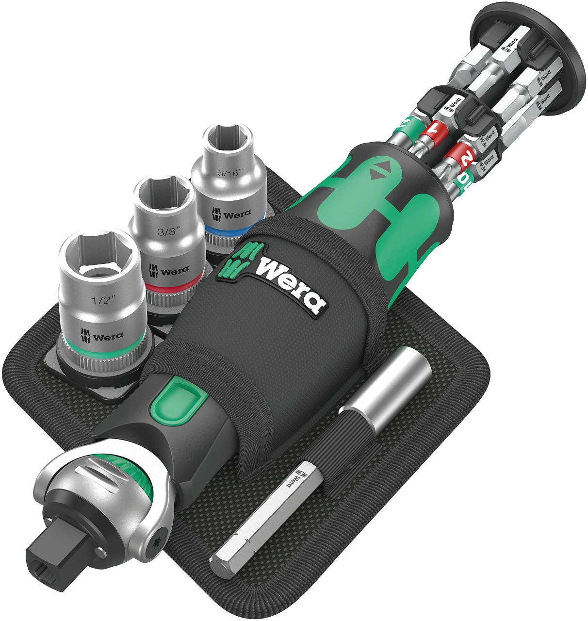 Wera Zyklop Pocket Set Imperial 2 – 18-Piece Ratchet Set (05004283001)