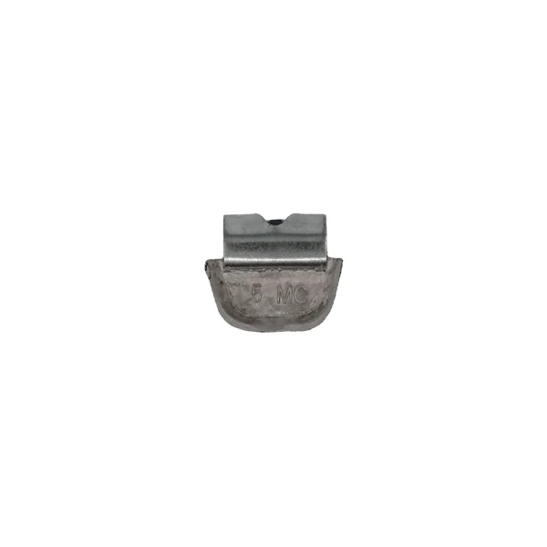 West Coast 0.5 oz Lead Clip-on Weights Uncoated 25/Box - MC Clip (WCPBMC-050)