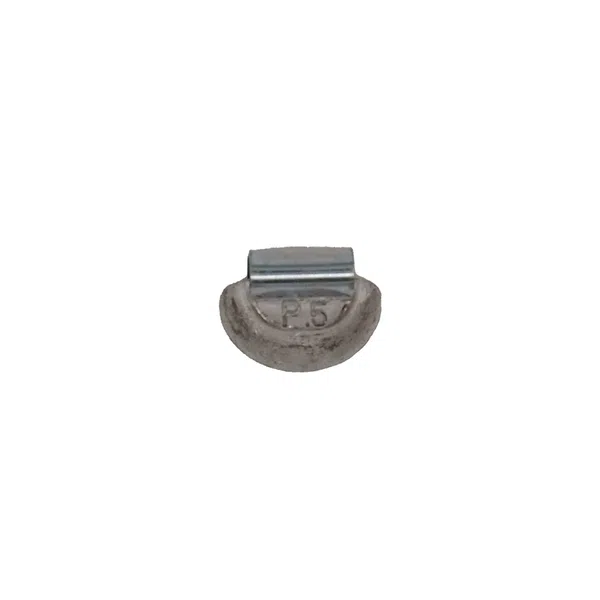 West Coast 0.5 oz Lead Clip-on Weights Uncoated 25/Box - P Clip (WCPBP-050)