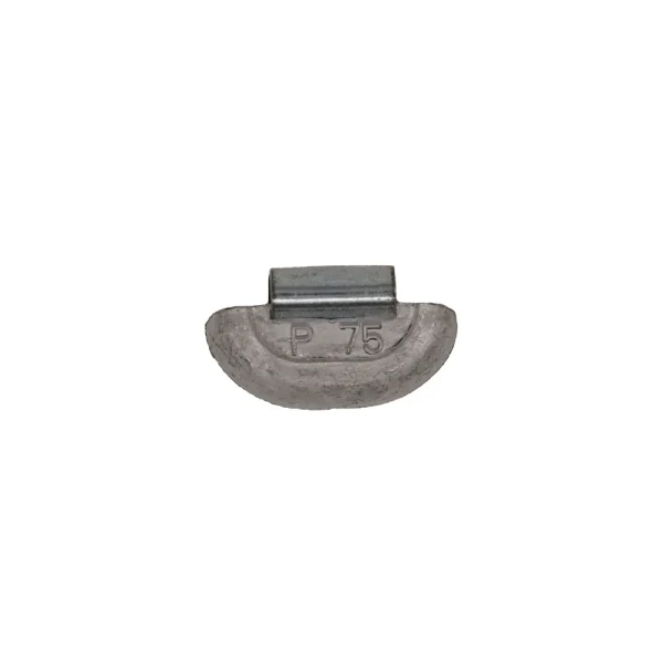 West Coast 0.75 oz Lead Clip-on Weights Uncoated 25/Box - P Clip (WCPBP-075)
