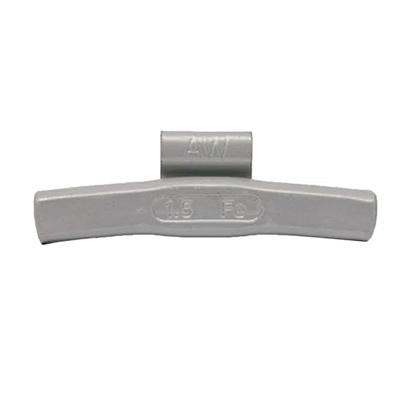 West Coast 0.75 oz Steel Clip-on Weights Uncoated 25/Box - AW Clip (WCFEAW-075)