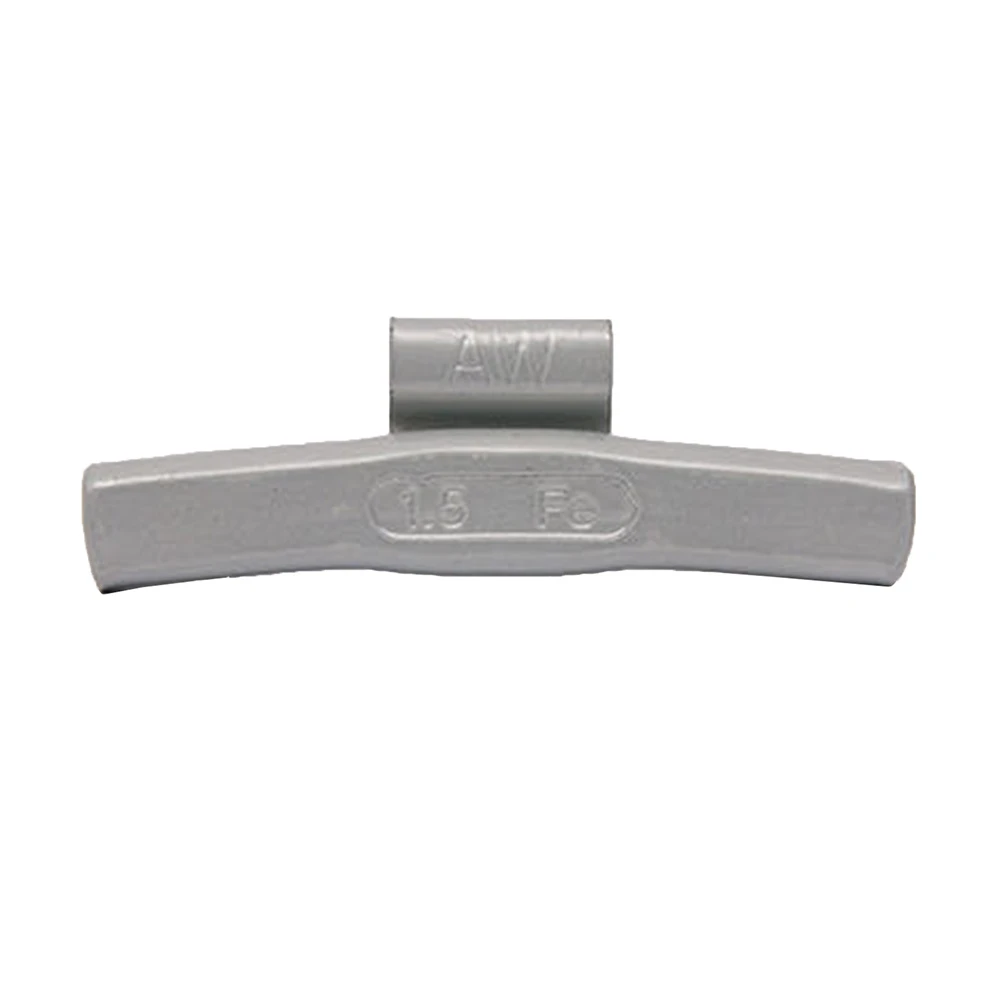 West Coast 0.75 oz Steel Clip-on Weights Uncoated 25/Box - AW Clip (WCFEAW-075) — product image 2
