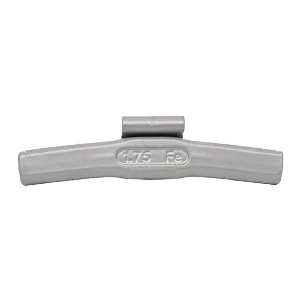 West Coast 1.00 oz Steel Clip-on Weights Uncoated 25/Box - P Clip (WCFEP-100)