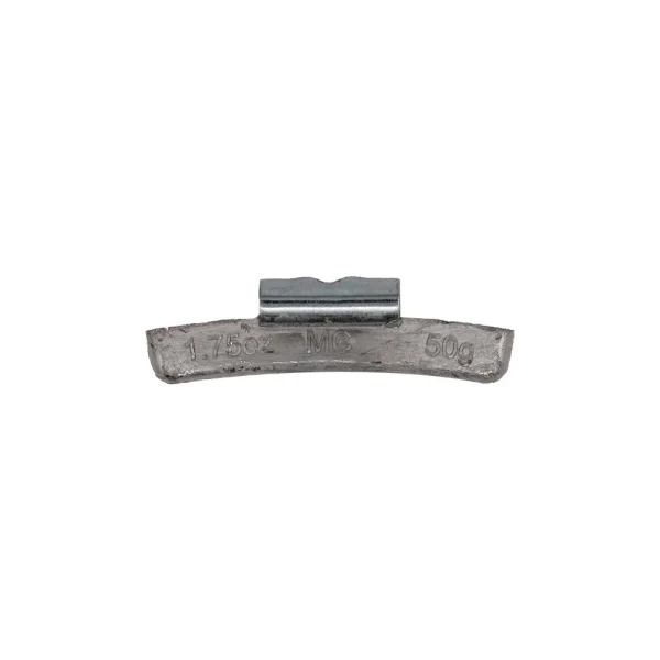 West Coast 1.75 oz Lead Clip-on Weights Uncoated 25/Box - MC Clip (WCPBMC-175)