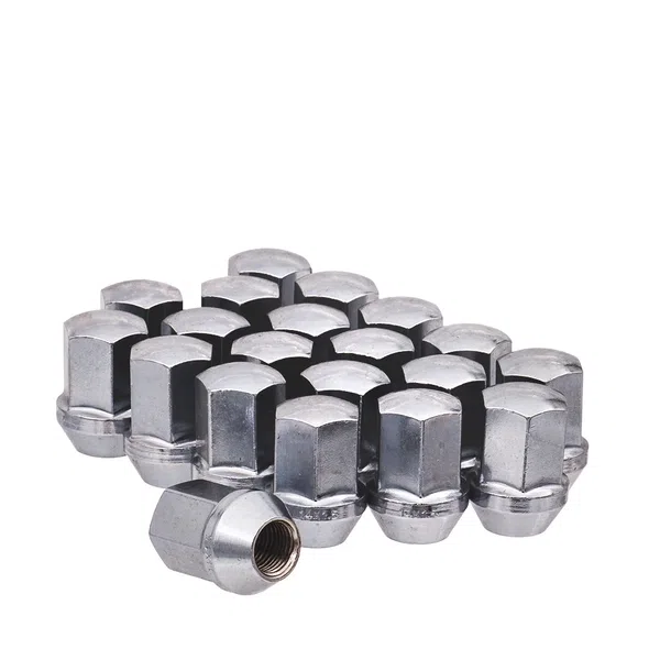 West Coast 14x1.5 OE Style Lug Nut 7/8" Hex 1.53" 5 Lug Install Kit Chrome Fits Chevy GM (DPC5514LS)
