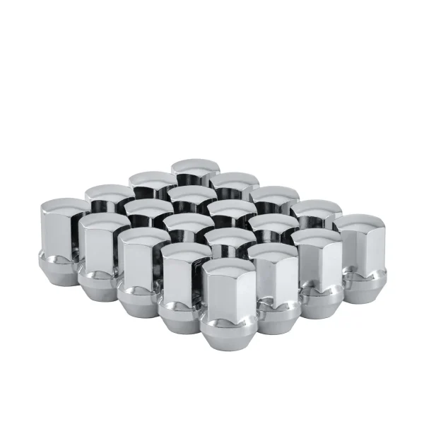 West Coast 14x1.5 OE Style Lug Nut 7/8" Hex 1.53" 5 Lug Install Kit Fits Chevy GM - 80796 (W5514LS)