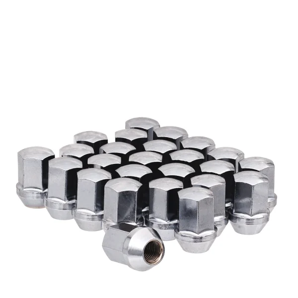 West Coast 14x1.5 OE Style Lug Nut 7/8" Hex 1.78" 6 Lug Install Kit Chrome Fits Chevy GM (DPC56236)