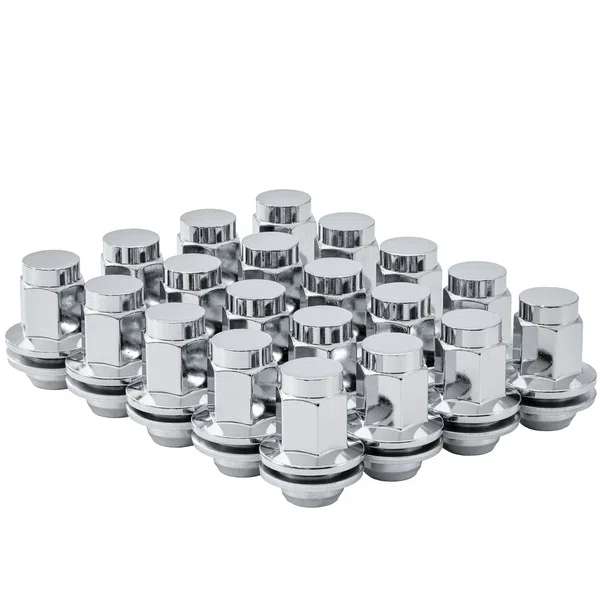 West Coast 14x1.5 OE Style Mag Lug Nut 7/8" Hex 1.75" 5 Lug Install Kit Chrome 80397 (W556014DM)
