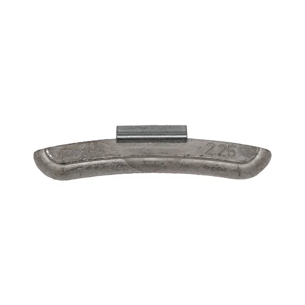 West Coast 2.25 oz Lead Clip-on Weights Uncoated 25/Box - P Clip (WCPBP-225)