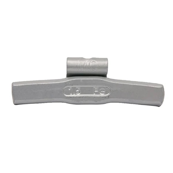 West Coast 2.5 oz Steel Clip-on Weights Uncoated 25/Box - MC Clip (WCFEMC-250)