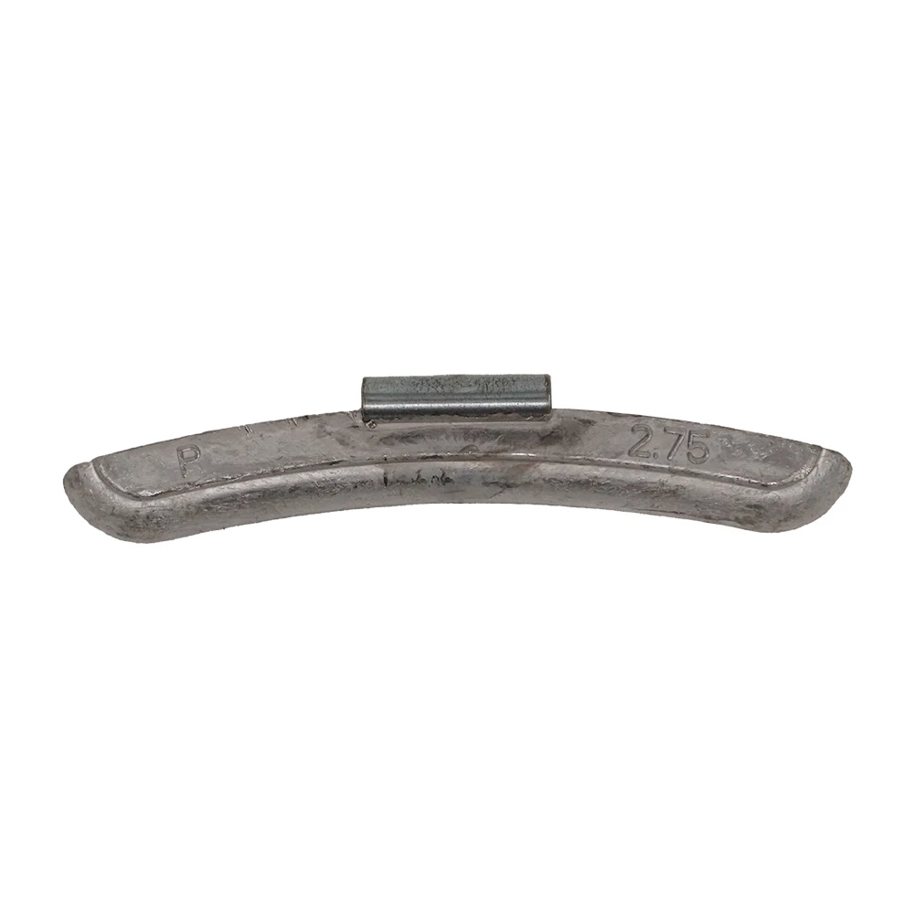 West Coast 2.75 oz Lead Clip-on Weights Uncoated 25/Box - P Clip (WCPBP-275)