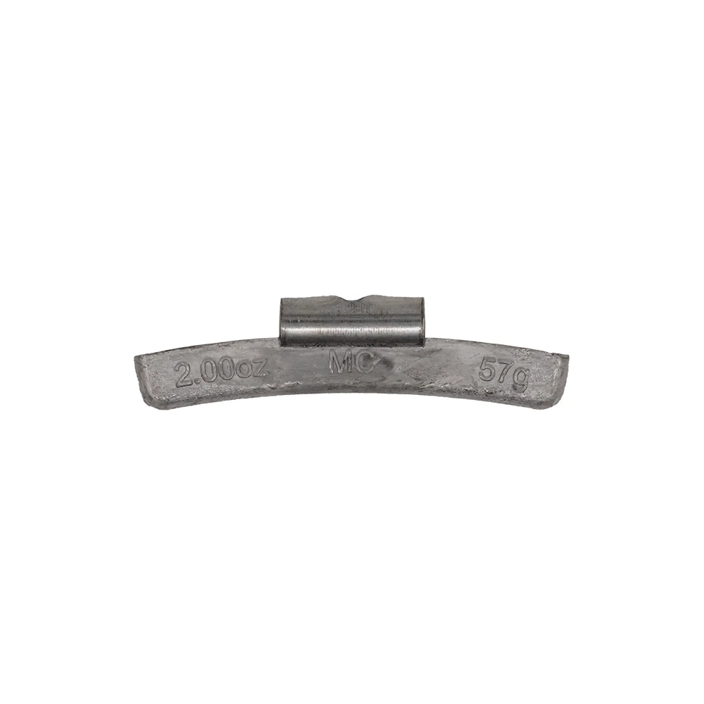 West Coast 20 oz Lead Clip-on Weights Uncoated 25/Box - MC Clip (WCPBMC-200) — product image 2