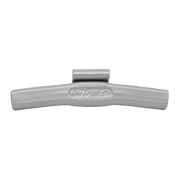 West Coast 20 oz Steel Clip-on Weights Uncoated 25/Box - P Clip (WCFEP-200)