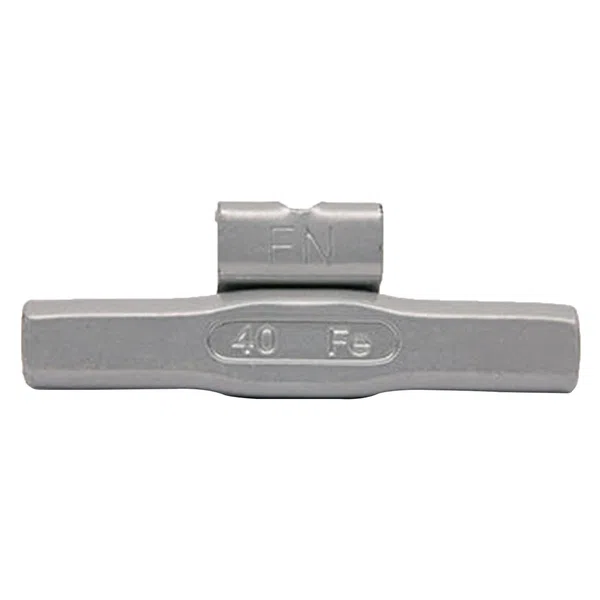 West Coast 25g Steel Clip-on Weights Uncoated 25/Box - FN Clip (WCFEFN-25)