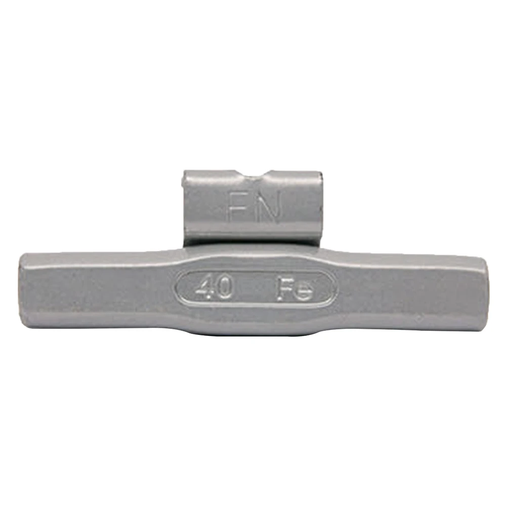 West Coast 25g Steel Clip-on Weights Uncoated 25/Box - FN Clip (WCFEFN-25) — product image 2