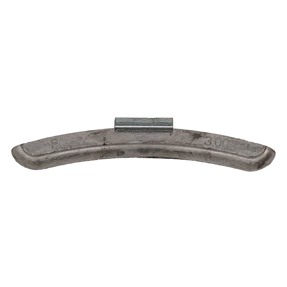 West Coast 3 oz Lead Clip-on Weights Uncoated 25/Box - P Clip (WCPBP-300)