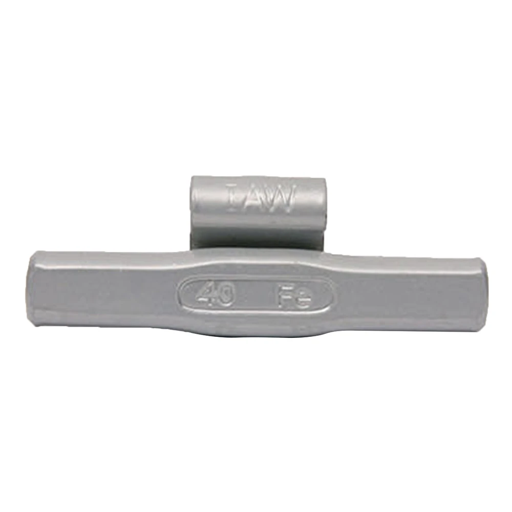 West Coast 40g Steel Clip-on Weights Uncoated 25/Box - IAW Clip (WCFEIAW-40)
