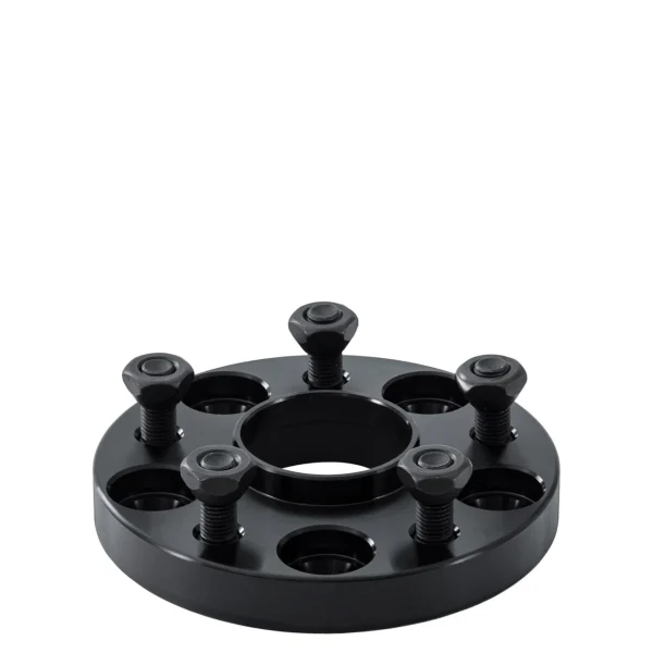 West Coast 5x114.3 Bolt Pattern 20mm Thick 60.1mm CB 12x1.5 Studs - Black (20MM-5450-5450-601HC)