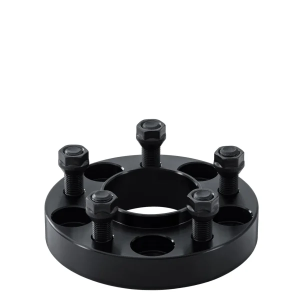 West Coast 5x120 Bolt Pattern 1" 66.9mm CB 14x1.5 Studs Black (1-14-5120-5120-66HC)