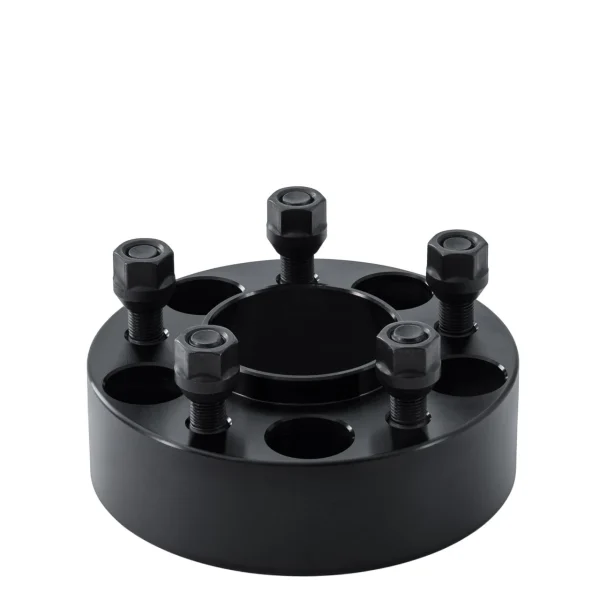 West Coast 5x127 (5x5) Bolt Pattern 2" Thick 71.5mm CB 1/2" Studs - Black (20-12-5500-5500-71HC)