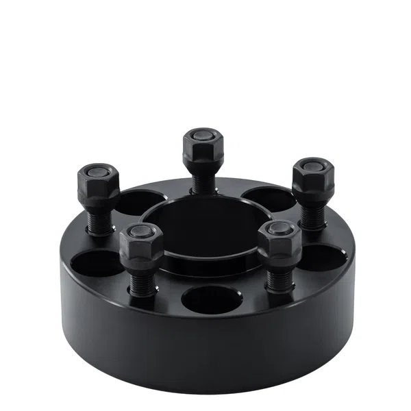 West Coast 5x127 (5x5) Bolt Pattern 2" Thick 71.5mm CB 14x1.5 Studs - Black (20-14-5500-5500-71HC)