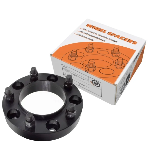 West Coast 5x150 Bolt Pattern 1.5" 110mm CB 14x1.5 Studs Black (15-14-5150-5150-110HC)
