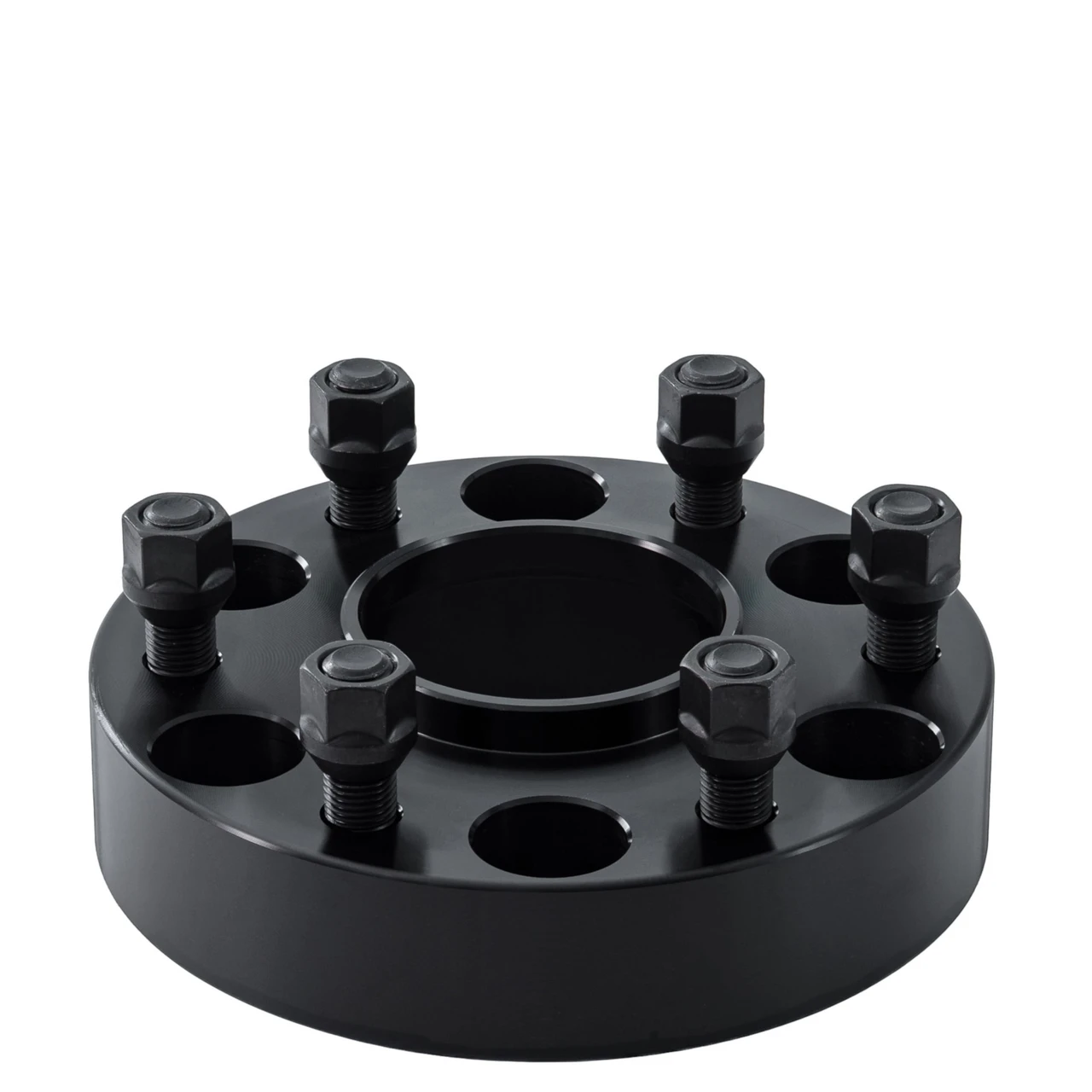 West Coast 6x135 Bolt Pattern 1.5" 87mm CB 14x1.5 Studs Black (15-14-6135-6135-87HC)