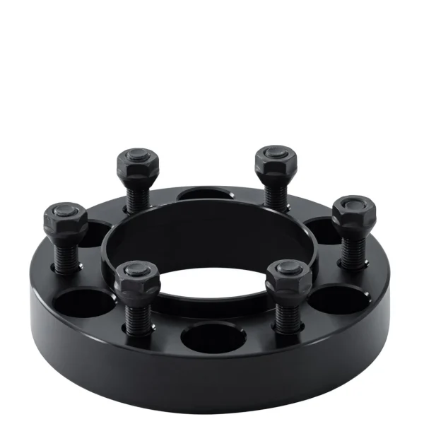 West Coast 6x139.7 Bolt Pattern 1.25" 106mm CB 12x1.5 Studs Black (125-6550-6550-106HC)