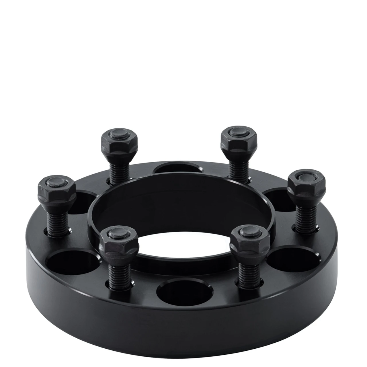 West Coast 6x139.7 Bolt Pattern 1.25" 106mm CB 12x1.5 Studs Black (125-6550-6550-106HC) — product image 2