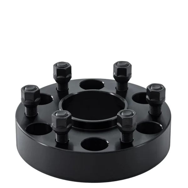 West Coast 6x139.7 Bolt Pattern 1.5" 78.1mm CB 14x1.5 Studs Black (15-14-6550-6550-78HC)