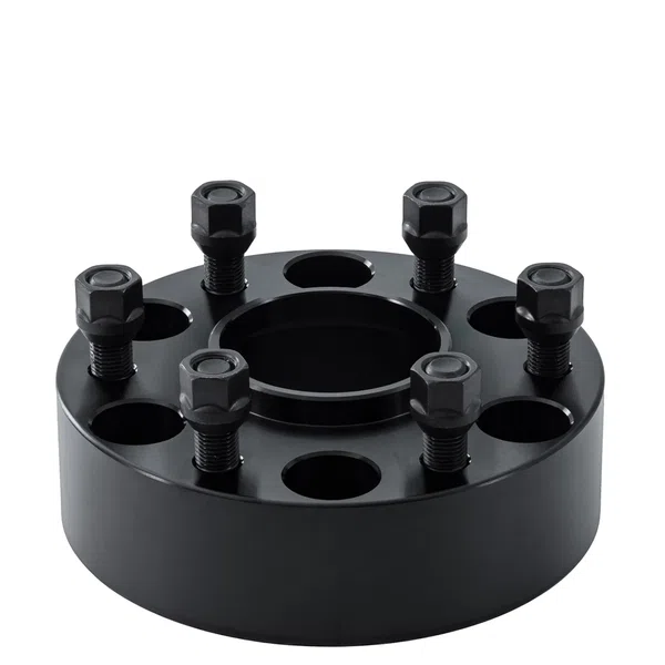 West Coast 6x139.7 Bolt Pattern 2" 77.8mm CB 14x1.5 Studs Black (20-14-6550-6550-77HC)