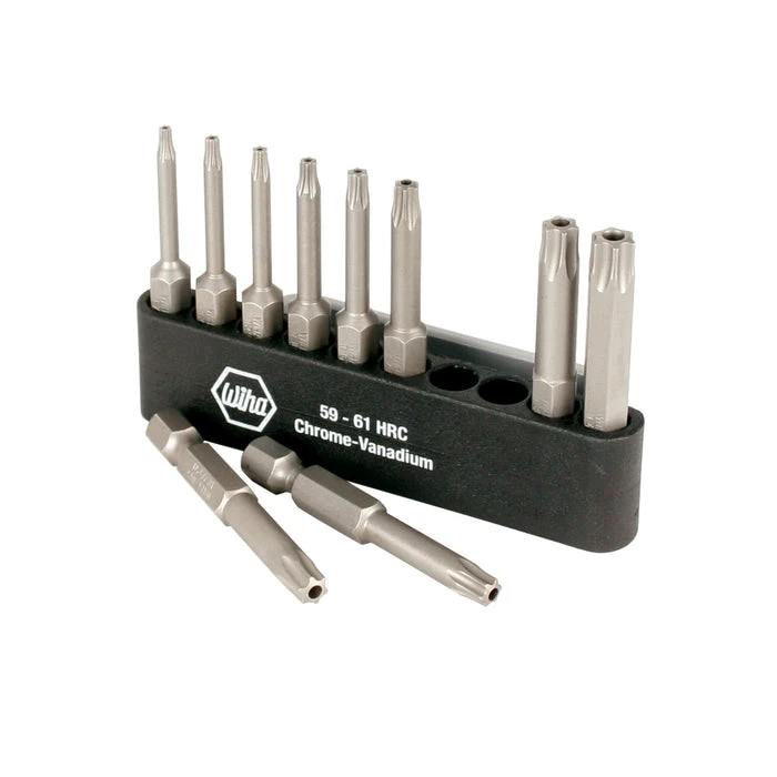 Wiha 10-Piece Security Torx Power Bit Belt Pack Set (74987) — product image 2
