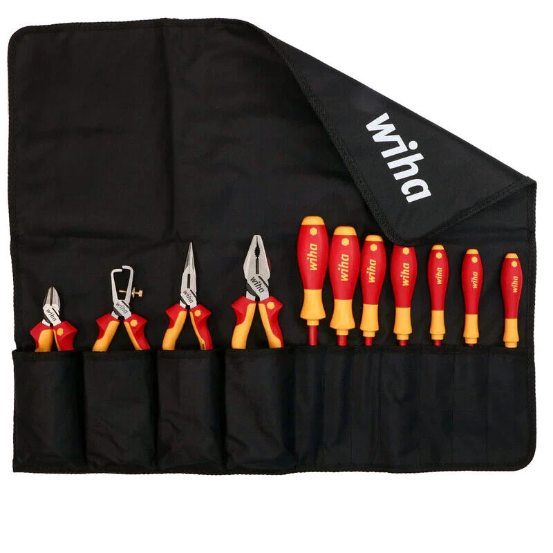 Wiha 11-Piece Insulated Screwdriver, Pliers, and Cutters Set (32888) — product image 2