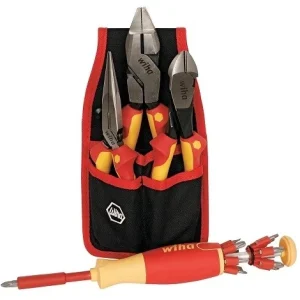 Wiha 17-Piece Insulated Pliers-Cutters & Pop-Up Set (32990)