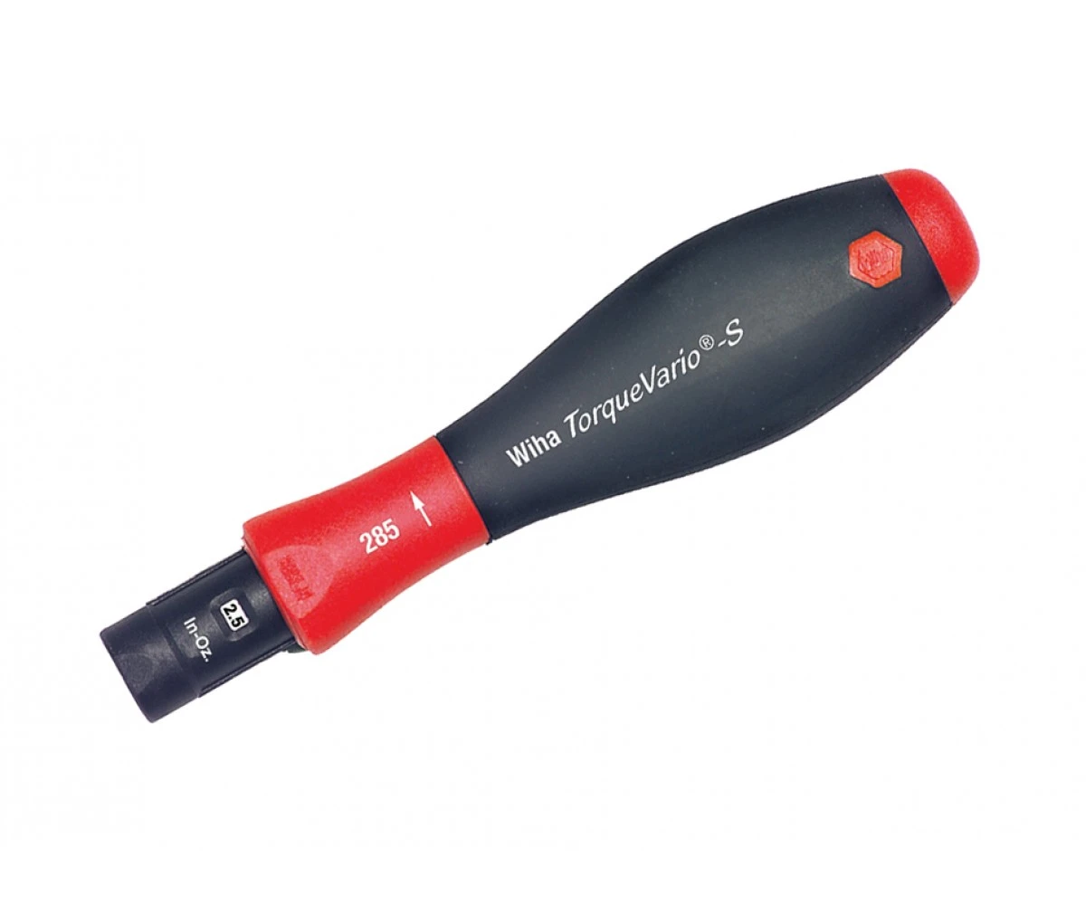 Wiha TorqueVario-S Torque Screwdriver, 15-80 Inch Ounces (28501)