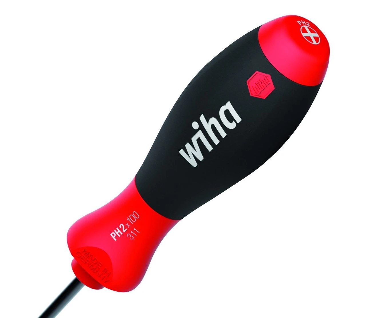 Wiha SoftFinish Screwdriver Set, Slotted, Phillips, Square (30291) — product image 2