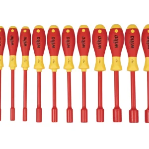 Wiha 11-Piece 1000-Volt Insulated Nut Driver Set (32296)