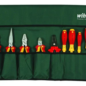 Wiha Insulated Pliers, Slotted & Phillips Screwdrivers 10-Piece Set (32868)
